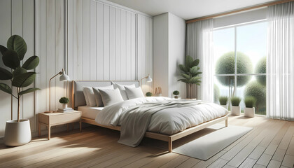 Scandinavian Bedroom Serenity