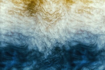 Blue cloud of smoke. Fantasy fractal texture