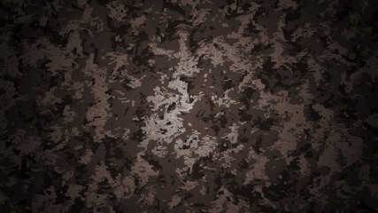 Illustration of a background with camouflage patterns
