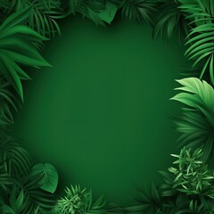Green Monday concept background with copy space. Eco-friendly, sustainable, and environmentally responsible shopping concept. Zero waste, plastic free, and organic products.