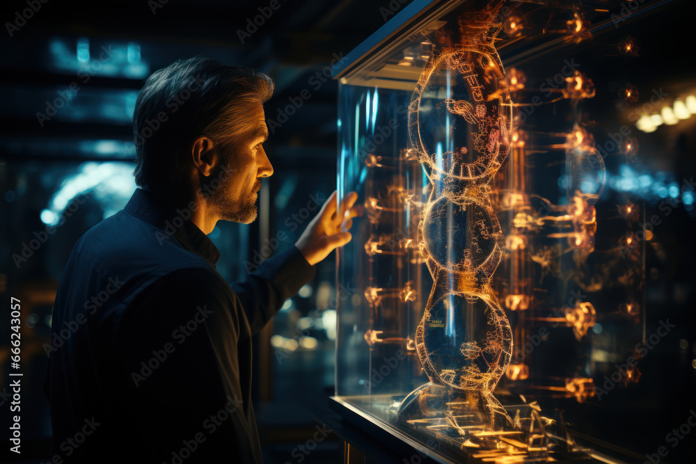 Poster researchers harnessing the power of synthetic biology to design organisms with unique functions. con