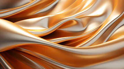 Obraz premium Golden and luxury background style in metallic and sheets design