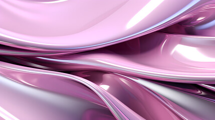 Background in style of metallic sheets and texture in orchid color
