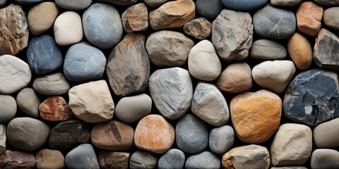 Close-up Stone Beauty: A macro shot showcasing the intricate and rough textures of natural stone.
