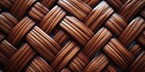 Basket Weave Detail: A close-up photograph highlighting the delicate, woven patterns in the basket
