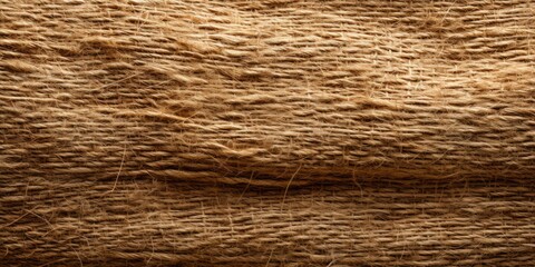 "Burlap Sack Texture Close-up: A photograph capturing the fibrous and rough texture of a burlap sack."