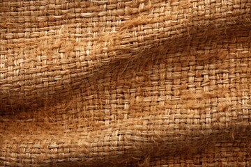 Textured Burlap in Focus: An image that brings out the character and intricacies of the rough texture on the burlap sack.
