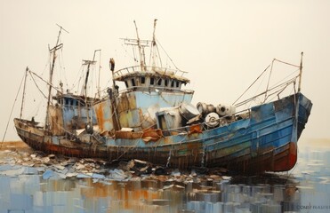 Fototapeta premium Ghost Ships