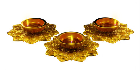 Diwali festival diye 3d decoration