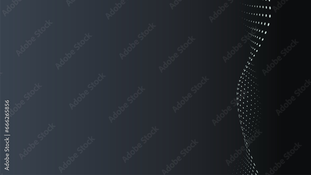 Poster abstract geometric gradient backdrop. dots structure, shape. scientific background.