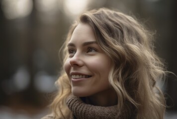 Obraz premium portrait of a beautiful woman