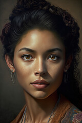 Fototapeta premium portrait of a woman