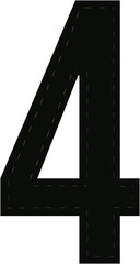 Black Number 4