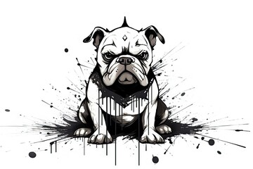 Bulldog Graffiti