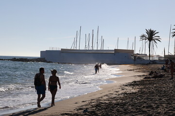 Marbella, Costa Del Sol, Spain. Beach and Sea