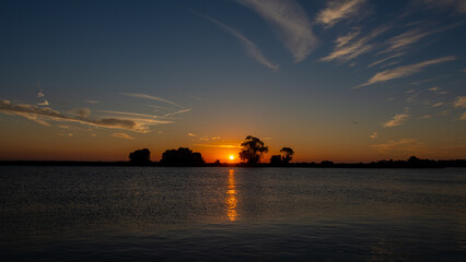 sunrise over the delta 