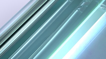 Obraz premium Abstract background of Elegant and Modern 3D Rendering image of Crystal with sparkling beautiful reflections in glass