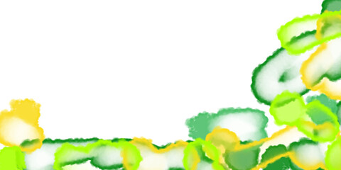 Abstract texture Yellow and Green 