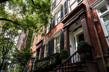 Picturesque Building in Greenwich Village - Manhattan, New York City