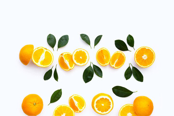 Fresh orange fruit, high vitamin c