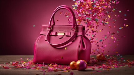 Chic and Trendy: Fashionable Handbags for a Touch of Elegance, generative AI