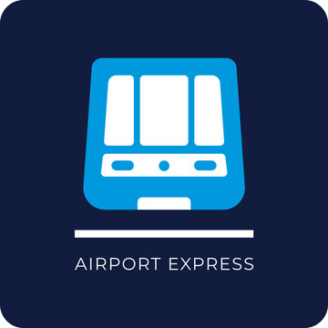Airport Express Sign Icon