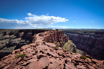 View from Guano Point in Grand Canyon West, Arizona