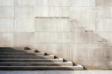 Abstract white grey concrete architecture building