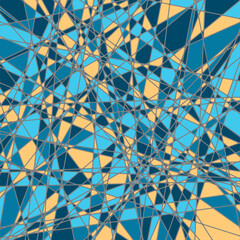 Fototapeta premium Rough, irregular texture composed of blue grunge element. distressed grunge pattern . Abstract vector illustration. Glass . Vector Format