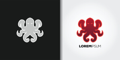 animal octopus logo © Dwi