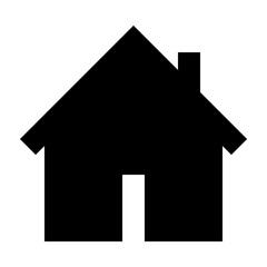 Home homepage icon symbol vector image. Illustration of the house real estate graphic property design image
