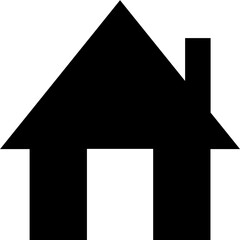 Home homepage icon symbol vector image. Illustration of the house real estate graphic property design image
