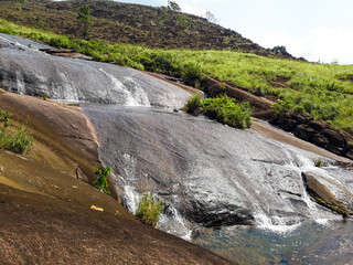 waterfall in the mountain