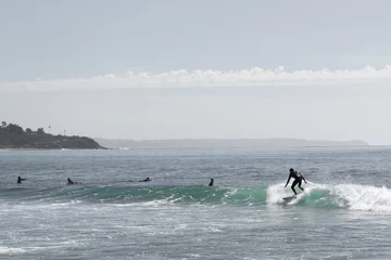 Foto op Aluminium surfer in action © Mitchell