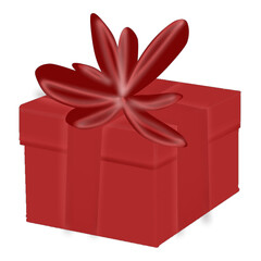 red gift box