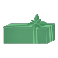 green gift box