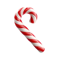 Gordijnen Christmas candy cane © Ara Hovhannisyan