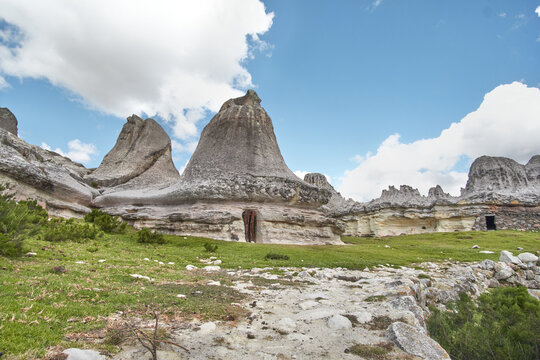 The Smurfs Village or Smurf Houses (Casa de los Pitufos) resembles those mushroom-shaped  houses where a local family live.
