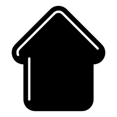 Home homepage icon symbol vector image. Illustration of the house real estate graphic property design image