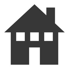 Home homepage icon symbol vector image. Illustration of the house real estate graphic property design image