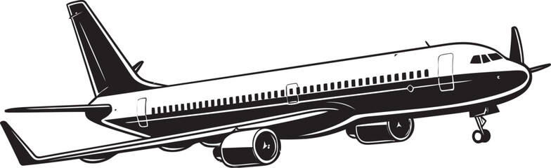 Jet Black Elegance Vector Airborne Stealth Mode Majesty Air Vector