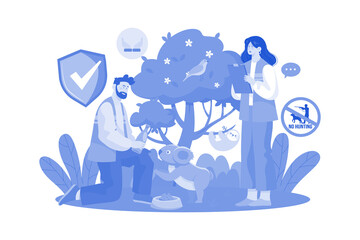 Animal Rescue Team Is Taking Care Of Wild Animals