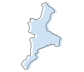 Mie Prefecture, Mie, Mie japan, japan Mie, Mie map, Mie vector, Mie outline stylized