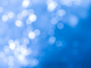 blue right bokeh abstract background with light sky and fog. bright style design  texture for bubble wallpapers