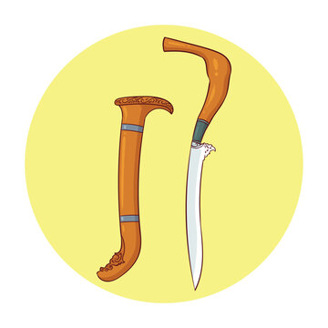 traditional rencong weapon from aceh