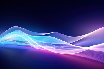 Naklejka premium Dynamic Spectrum of Colors Abstract Background, Colorful wave silk moving high speed wave lines and bokeh lights. Data transfer concept Fantastic wallpaper
