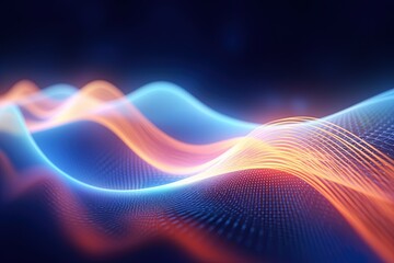 Fototapeta na wymiar Dynamic Spectrum of Colors Abstract Background, Colorful wave silk moving high speed wave lines and bokeh lights. Data transfer concept Fantastic wallpaper