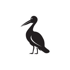 pelican  icon symbol sign vector