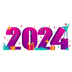 Happy New Year 2024 Celebration