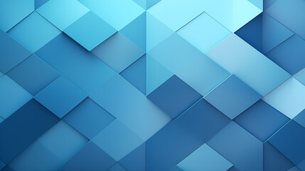 Obraz premium blue geometric background